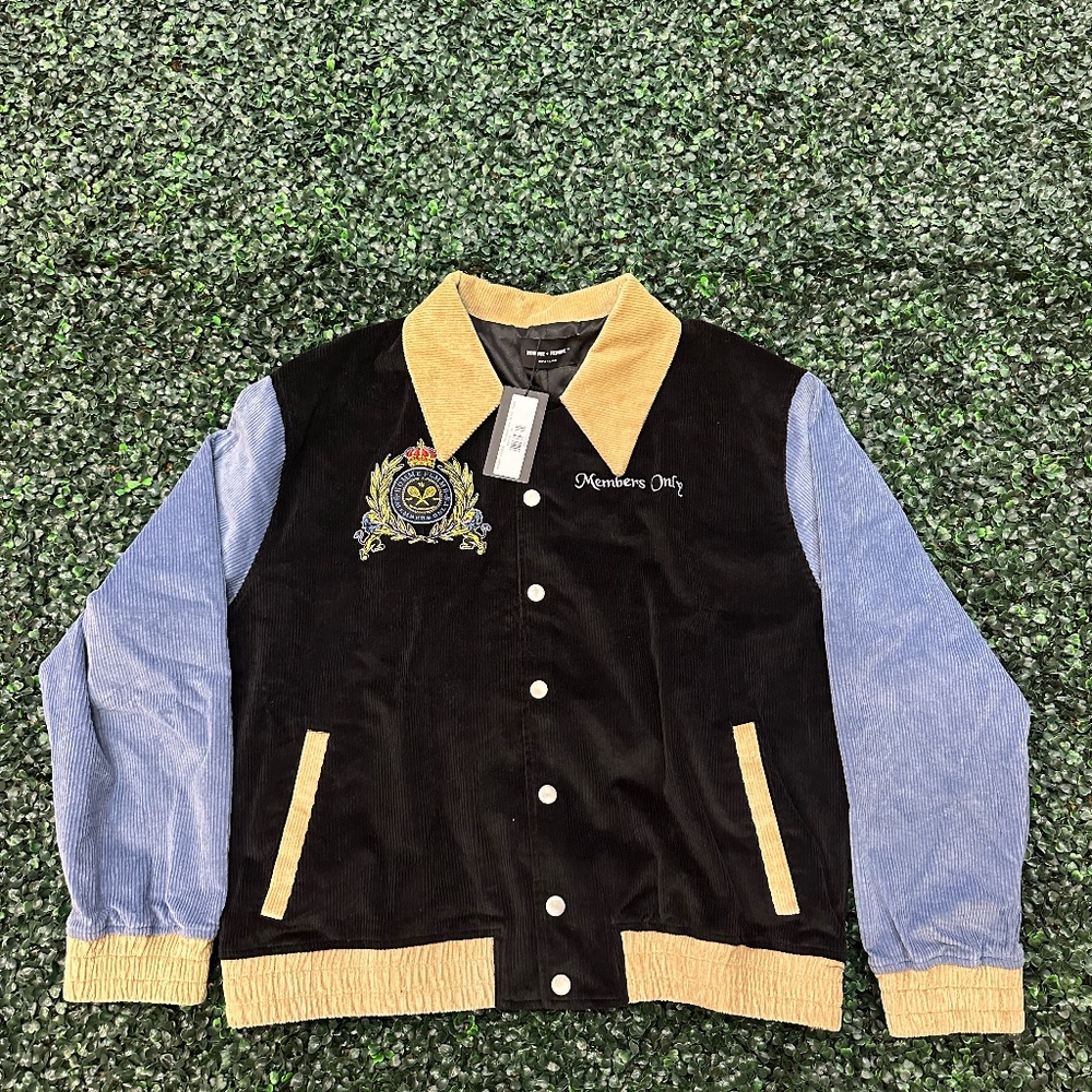 BRAND NEW HOMME FEMME - Members Only Jacket - Black Sz XXXL